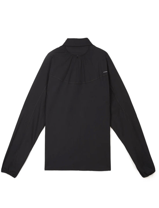 SATISFY RUNNING AmbientWarp™ River Shirt BLACK