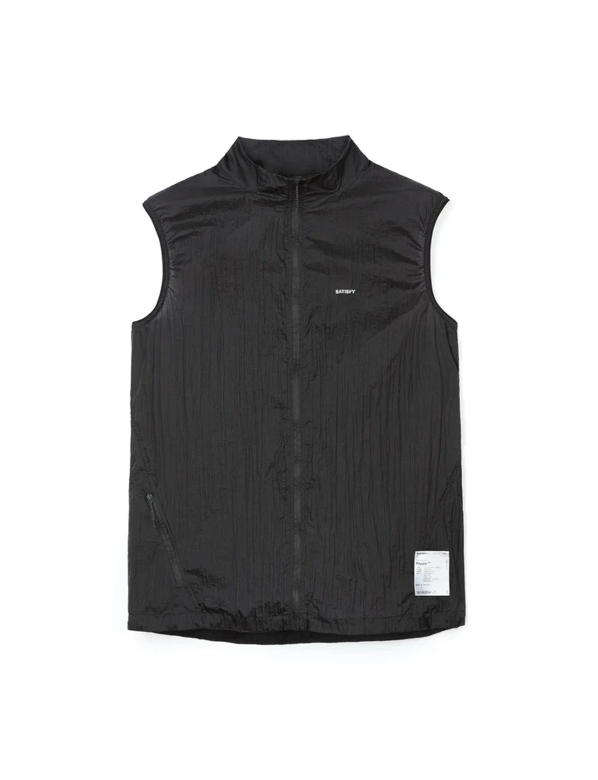 SATISFY RUNNING Rippy™ Modular Windbreaker BLACK