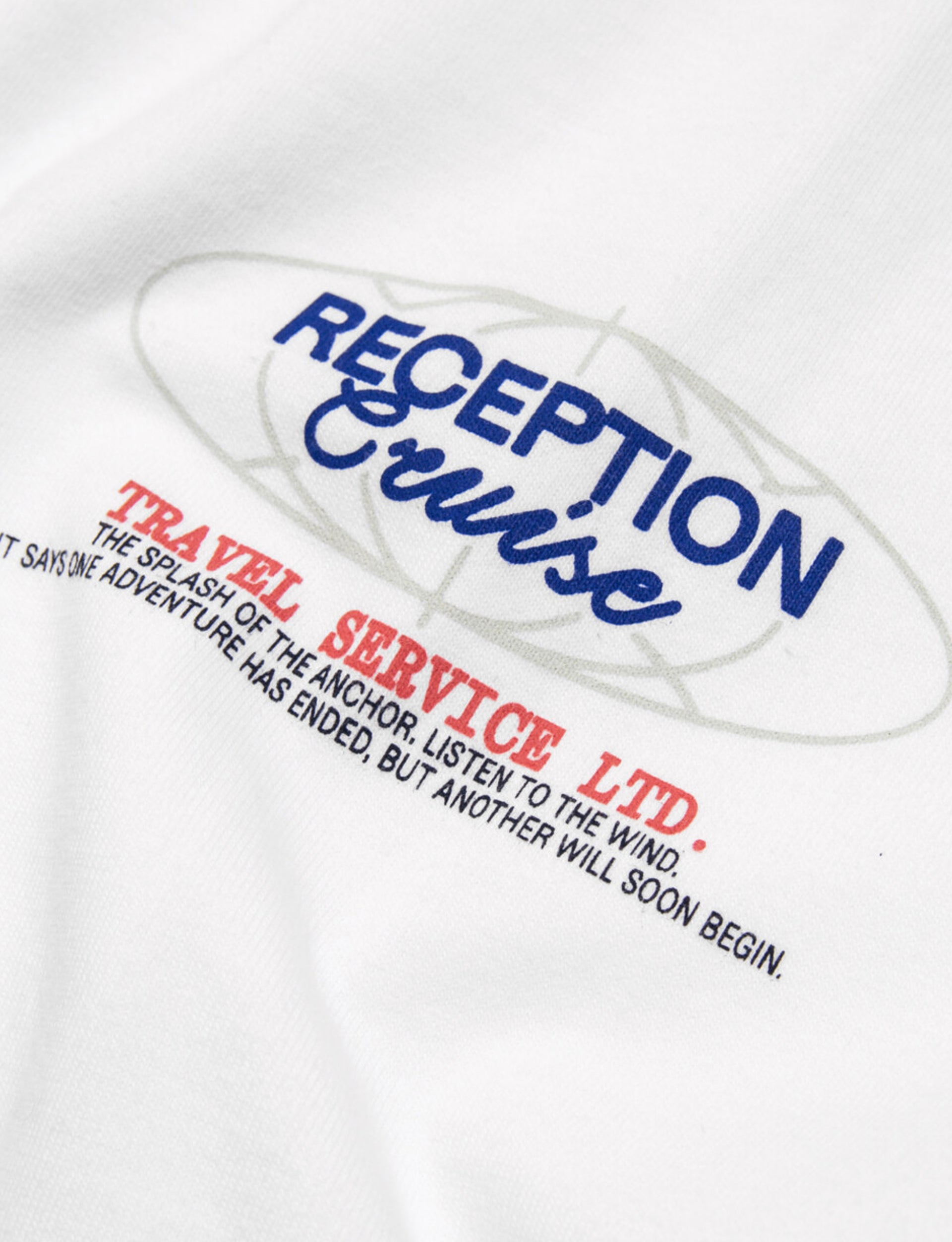 RECEPTION CLOTHING SS TEE CRUISE COTTON SINGLE JERSEY
