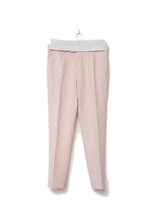 STUDIO PURAS PINK EMBELLISHED PANTS