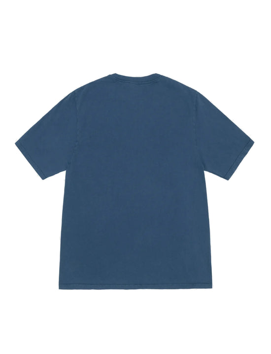 STÜSSY Arched Pig. Dyed Tee navy