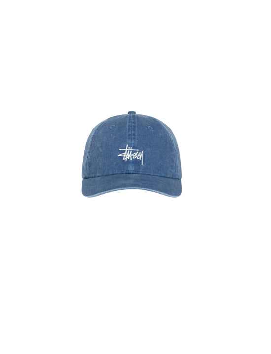 STÜSSY BASIC STÜSSY CAP FADED NAVY
