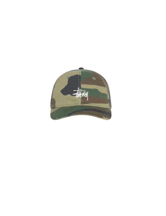 STÜSSY BASIC STÜSSY CAP WOODLAND CAMO