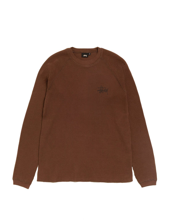 STÜSSY BASIC STÜSSY THERMAL BROWN