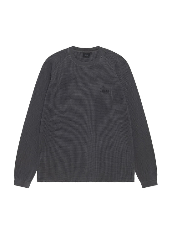 STÜSSY BASIC STÜSSY THERMAL washed black