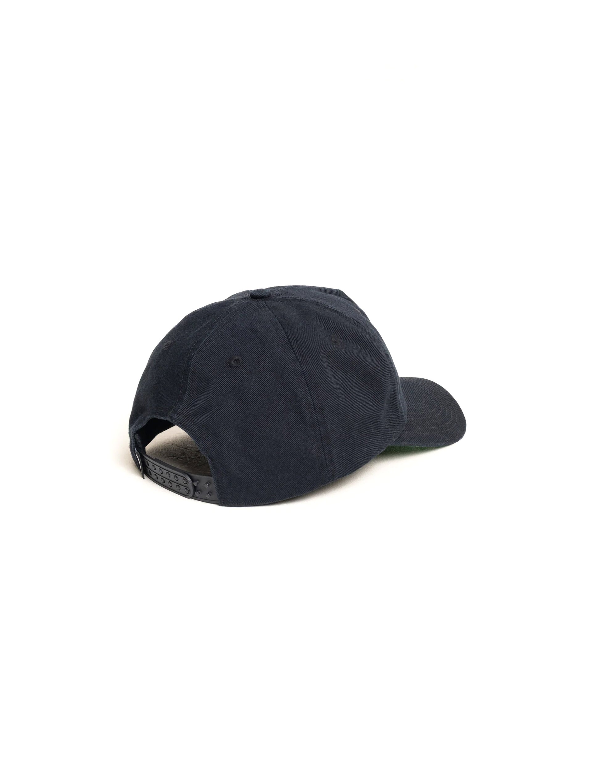 STÜSSY Big Stock Mid Depth Cap Navy Eclipse