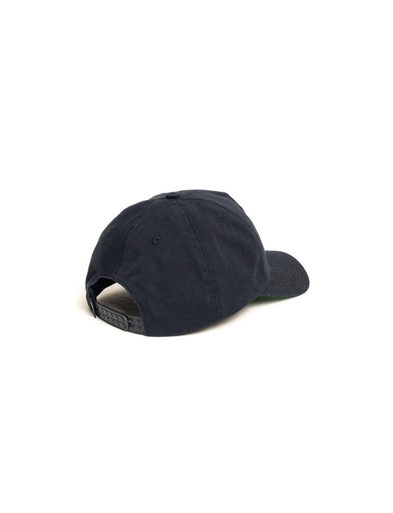 STÜSSY Big Stock Mid Depth Cap Navy Eclipse
