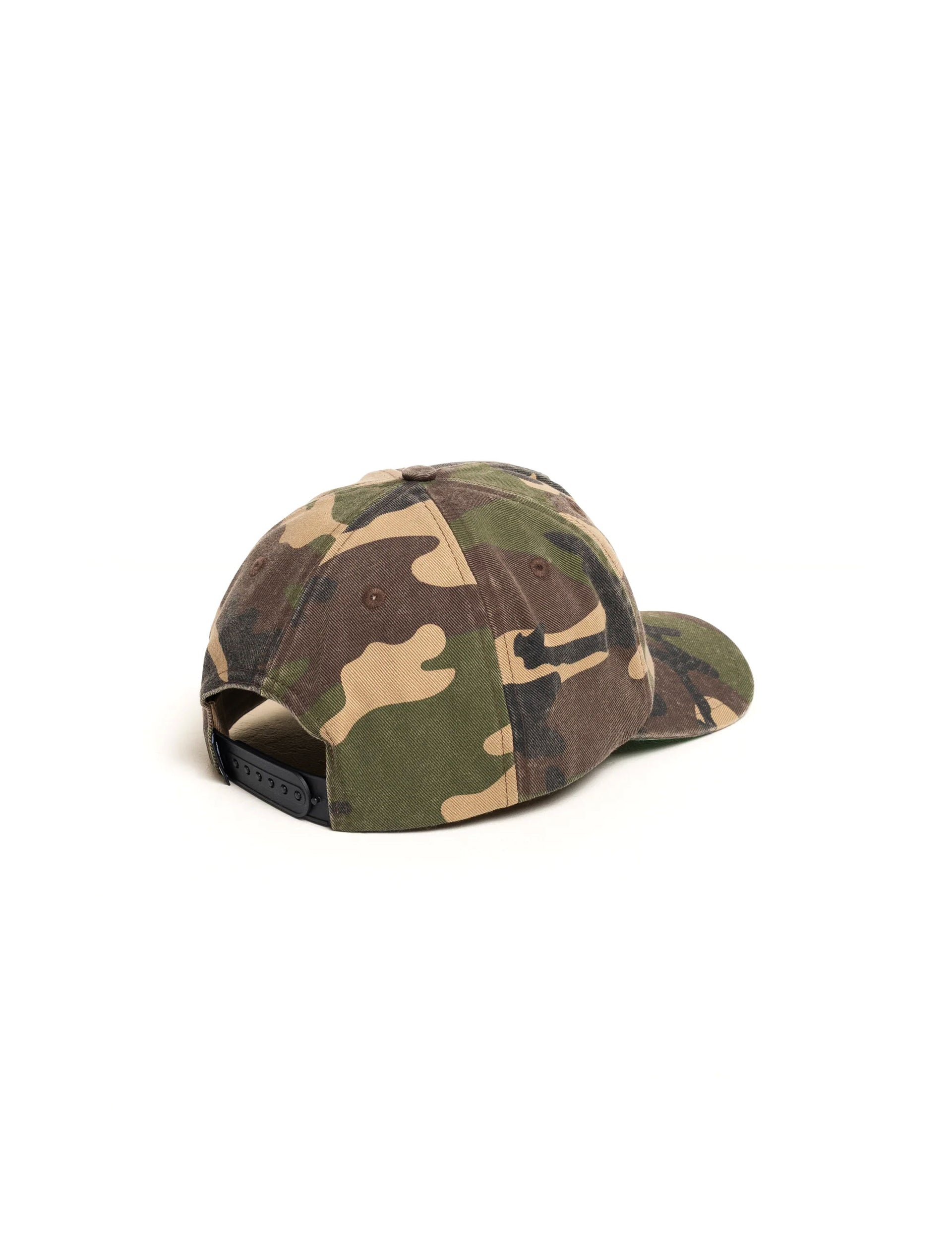 STÜSSY Big Stock Mid Depth Cap WOODLAND CAMO