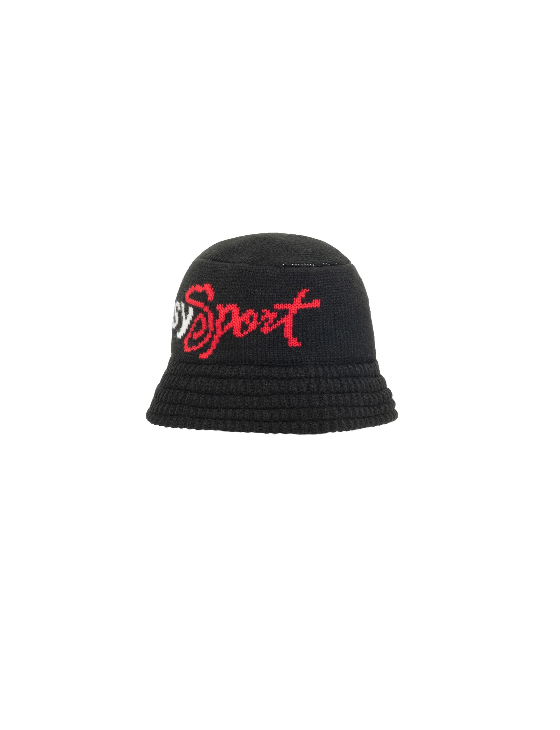 STÜSSY Bucket Stussy Sport Knit BLACK