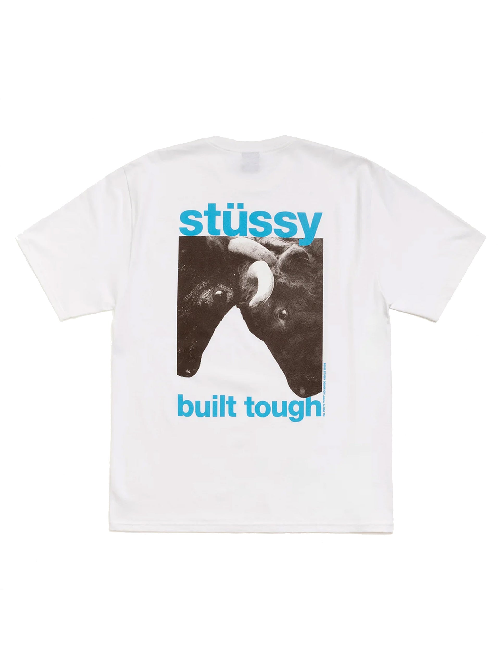 STÜSSY Built Tough Tee WHITE