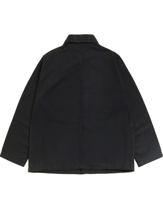 STÜSSY CANVAS WORK OVERSHIRT BLACK