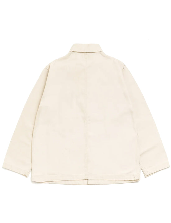 STÜSSY CANVAS WORK OVERSHIRT BONE