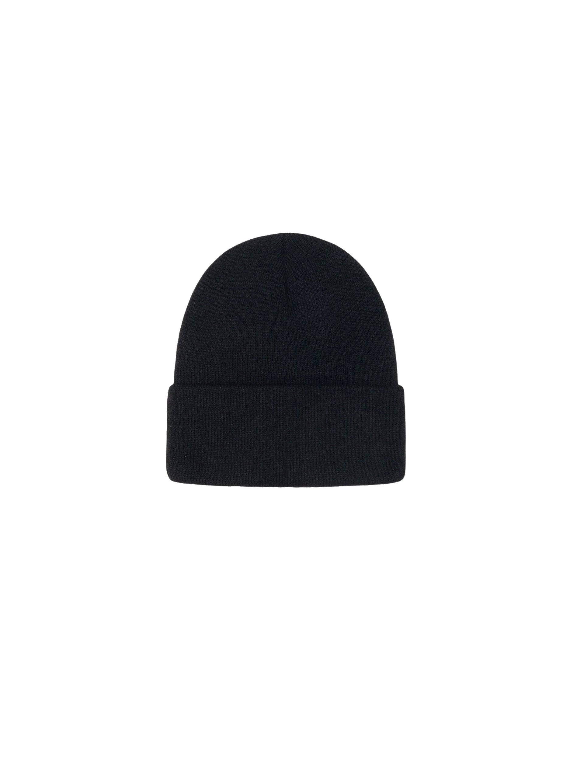 STÜSSY CUFF BEANIE STOCK BLACK
