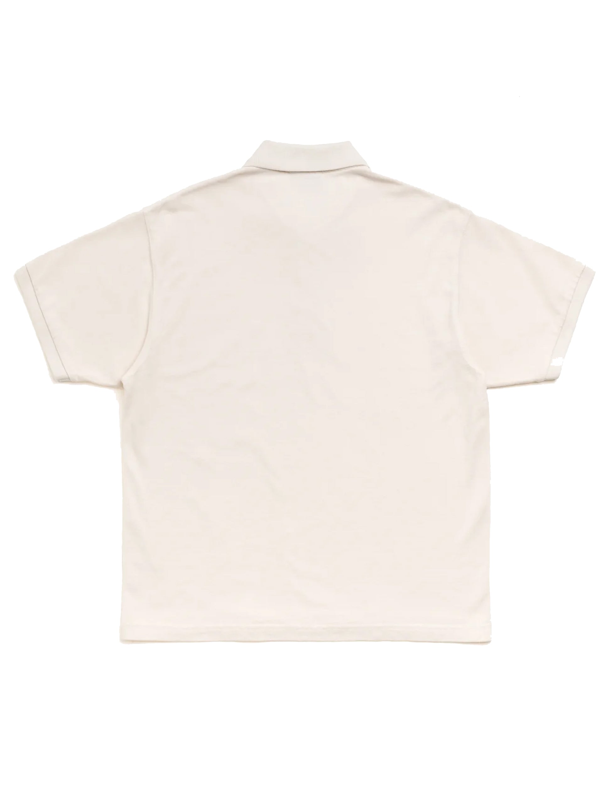 STÜSSY Classic Pique Polo OFF WHITE