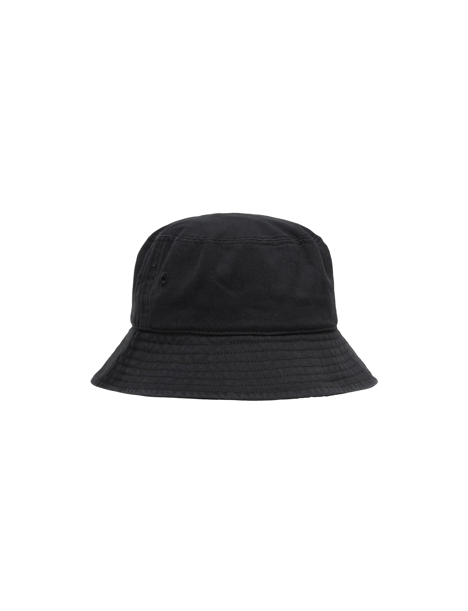 STÜSSY Crown Applique Bucket Hat BLACK