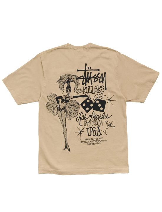 STÜSSY HIGH ROLLERS TEE ROCK