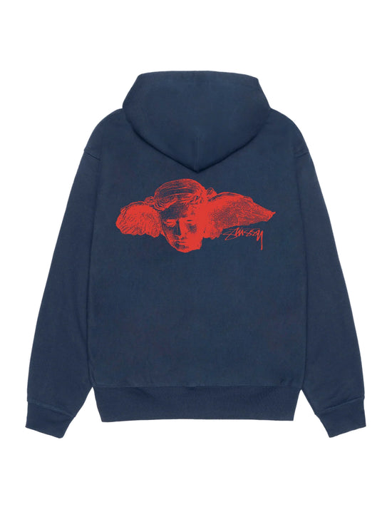 STÜSSY Hypnos Zip Hood NAVY