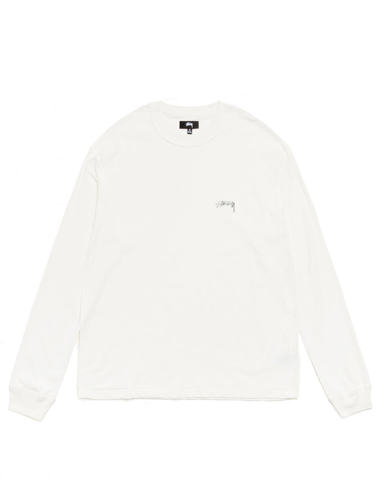 STÜSSY Lazy LS Tee Vintage White