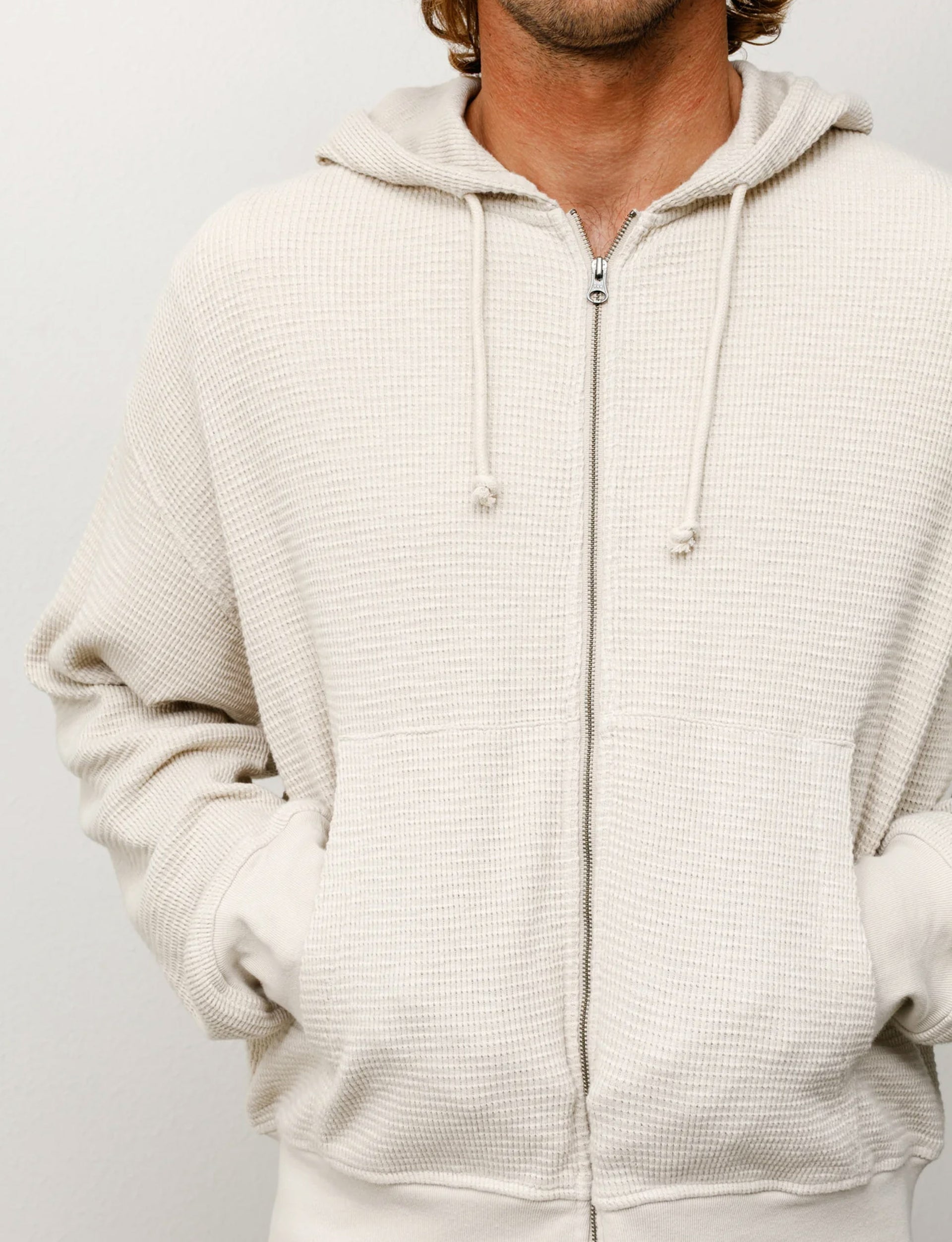 STÜSSY Light Weight Thermal Hood BONE