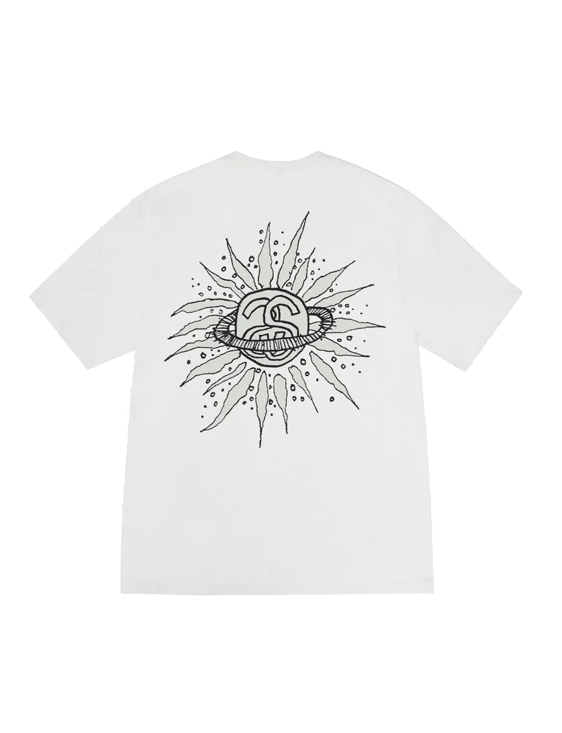 STÜSSY Look Beyond Pig. Dyed Tee NATURAL