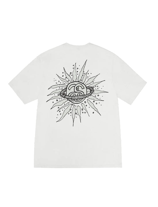 STÜSSY Look Beyond Pig. Dyed Tee NATURAL