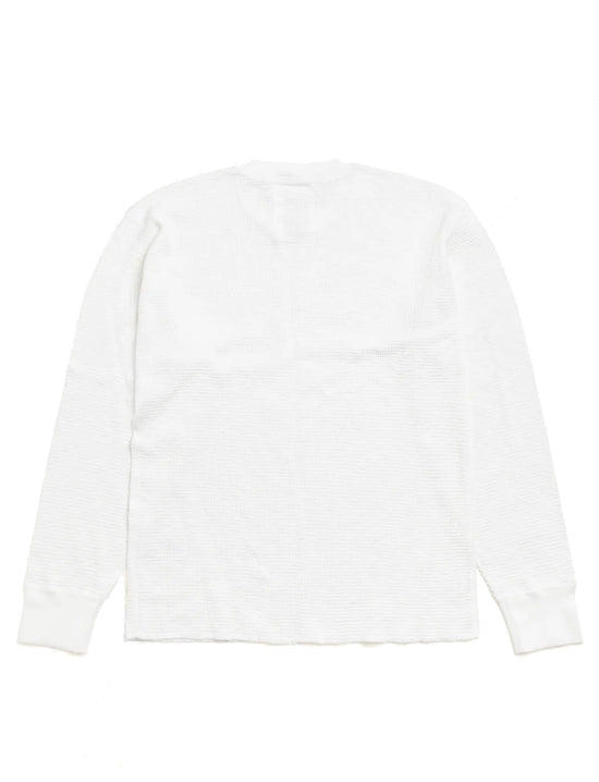 STÜSSY PIGMENT DYED LS THERMAL WHITE