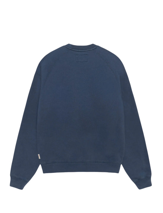 STÜSSY RELAXED CREW NAVY