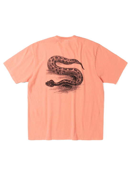 STÜSSY SERPENT TEE PIGMENT DYED SHERBERT