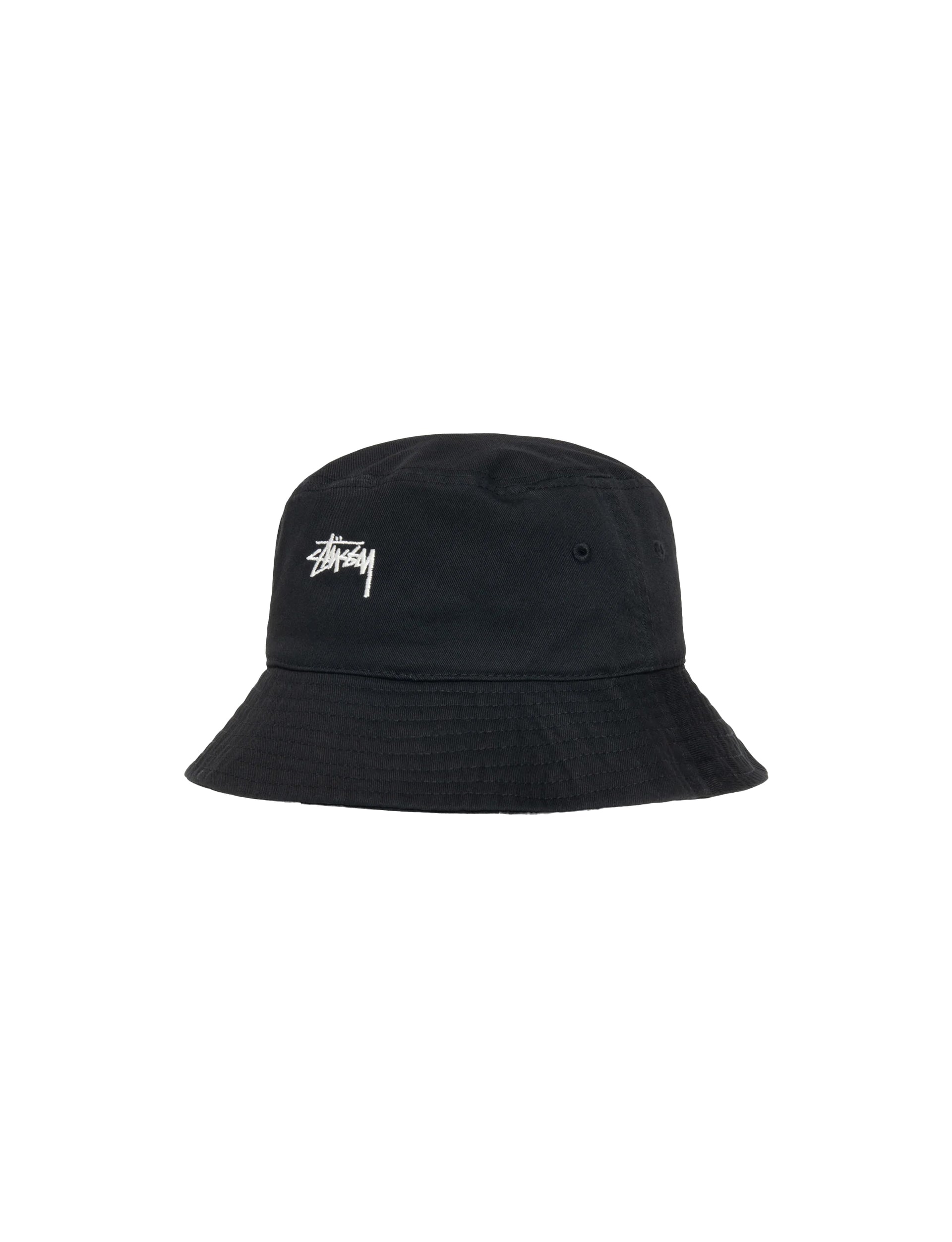 STÜSSY Stock Bucket Hat black