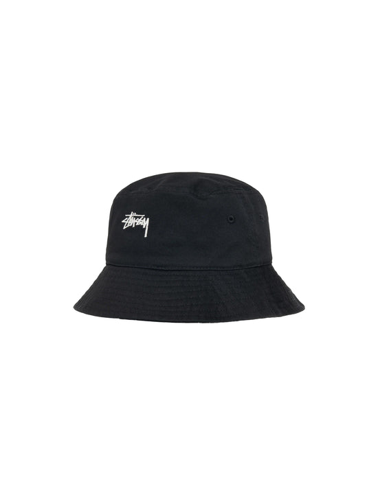 STÜSSY Stock Bucket Hat BLACK
