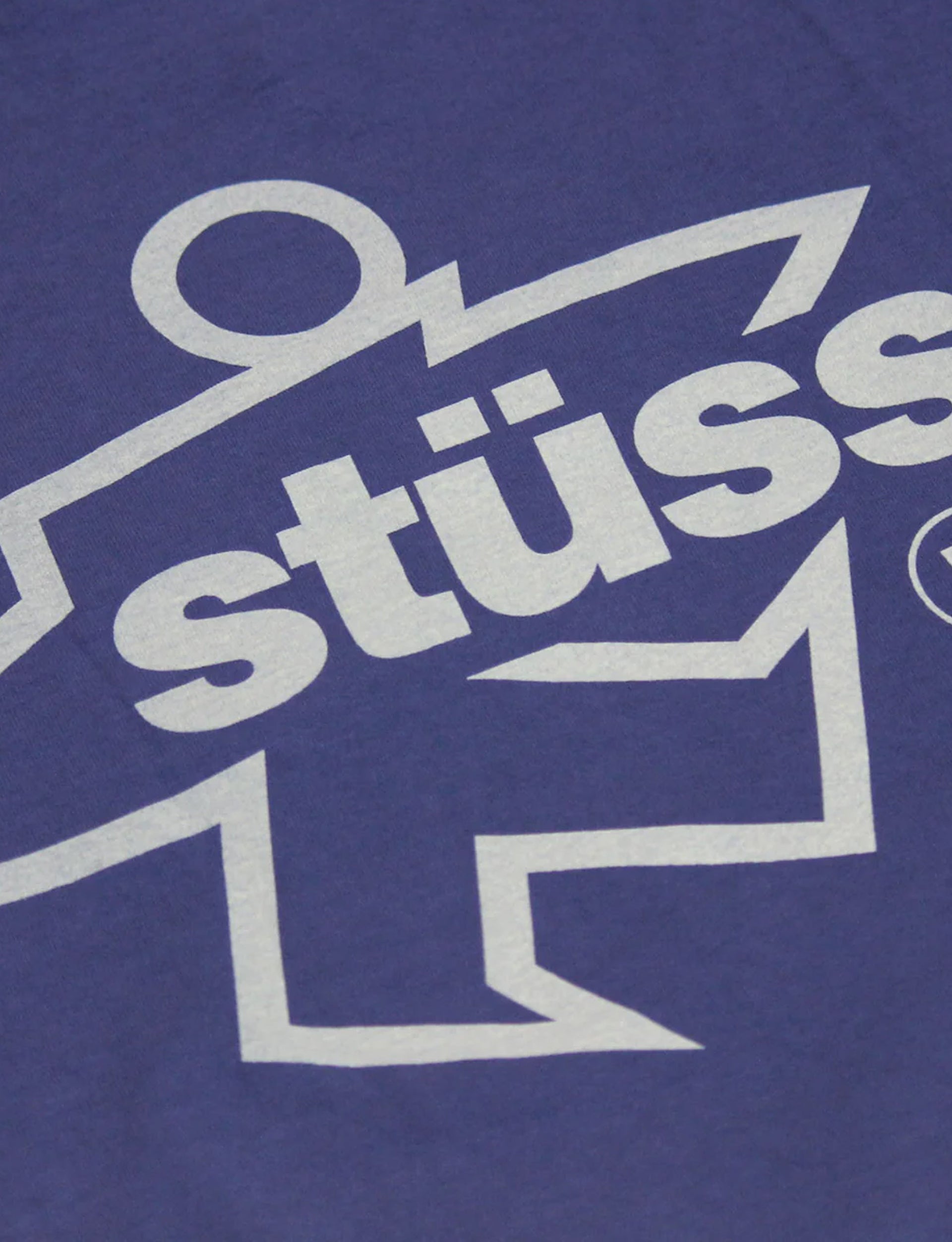 STÜSSY Surf Size Pig. Dyed Tee INDIGO