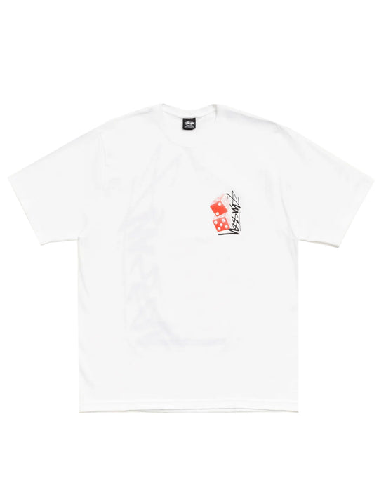 STÜSSY Tall Dice Tee White