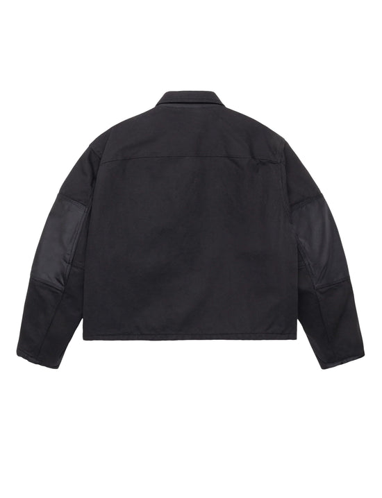 STÜSSY UTILITY WORK JACKET BLACK