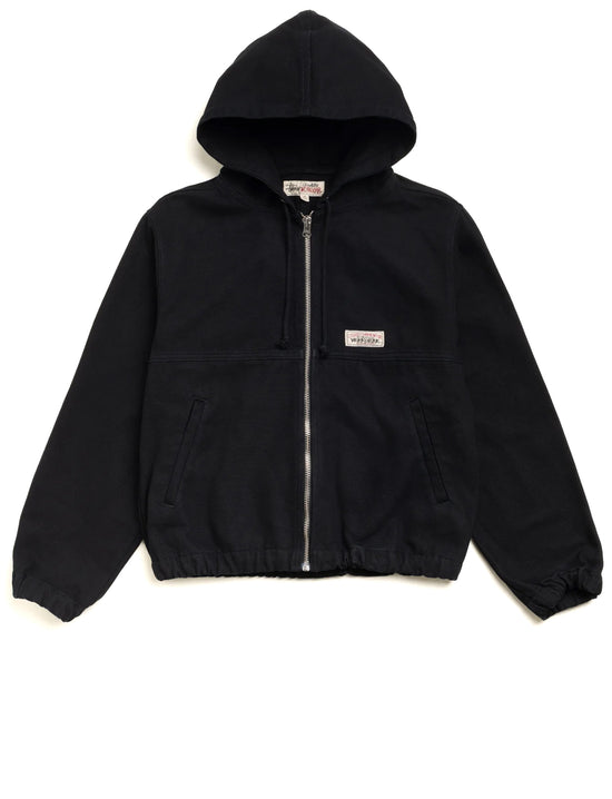 STÜSSY Work Jacket Unlined Canvas BLACK