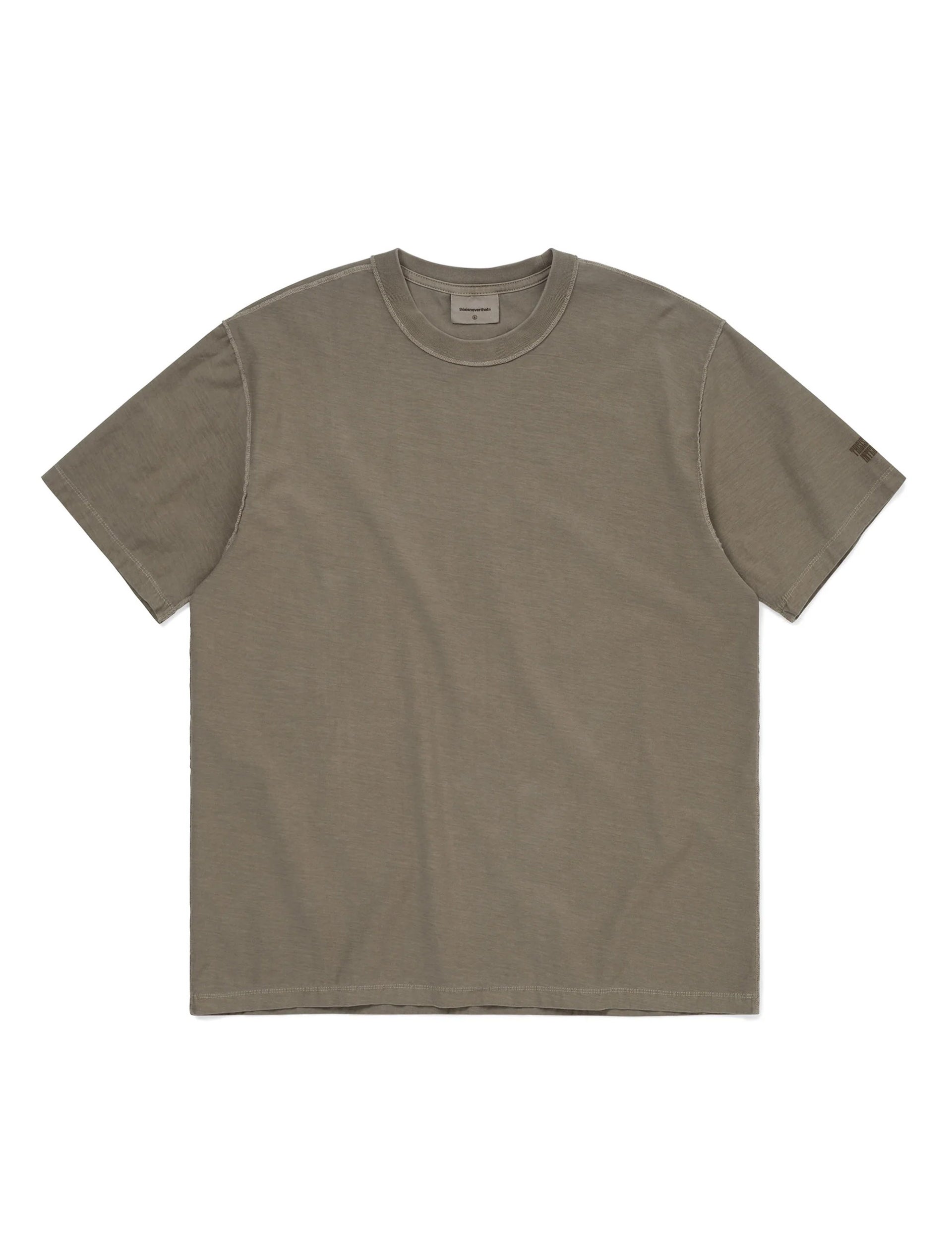 THISISNEVERTHAT Overdyed Reverse Tee Desert Green