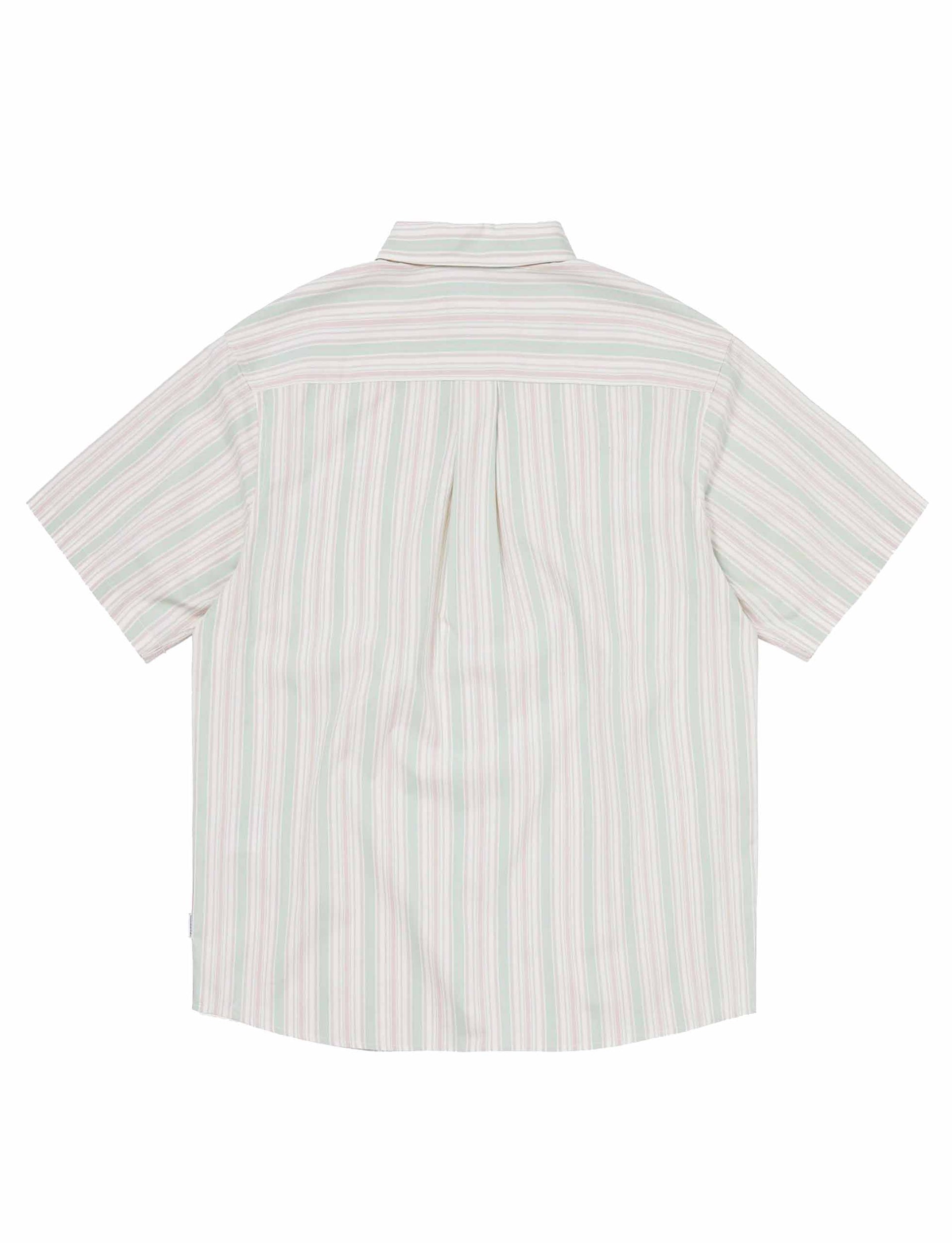THISISNEVERTHAT Striped S/S Shirt GREEN