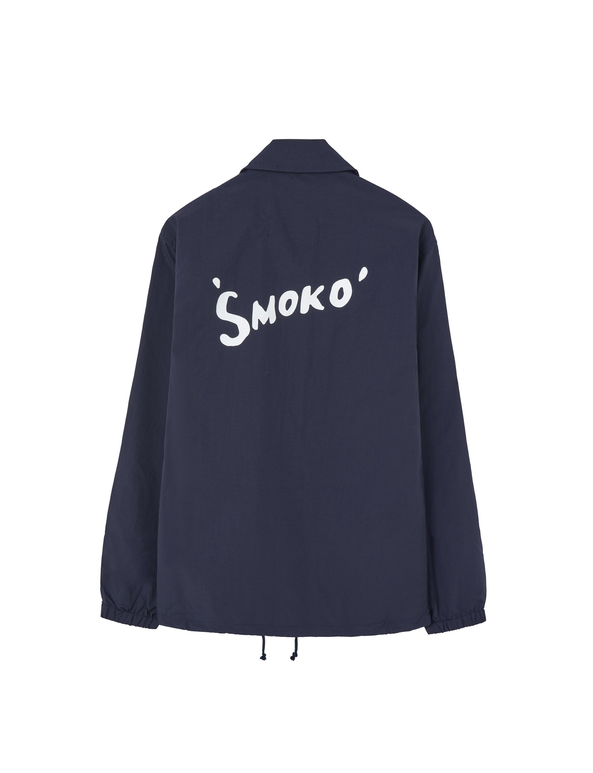 THYSSEN BORNEMISZA OUTER JACKET SMOKO COACH NAVY