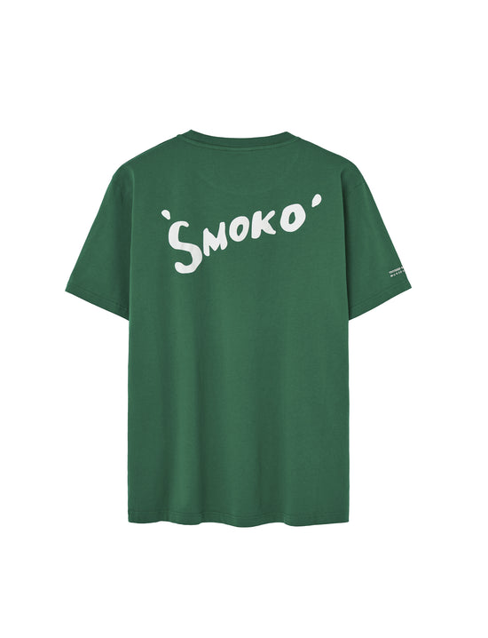 THYSSEN BORNEMISZA T-SHIRT SMOKO GREEN