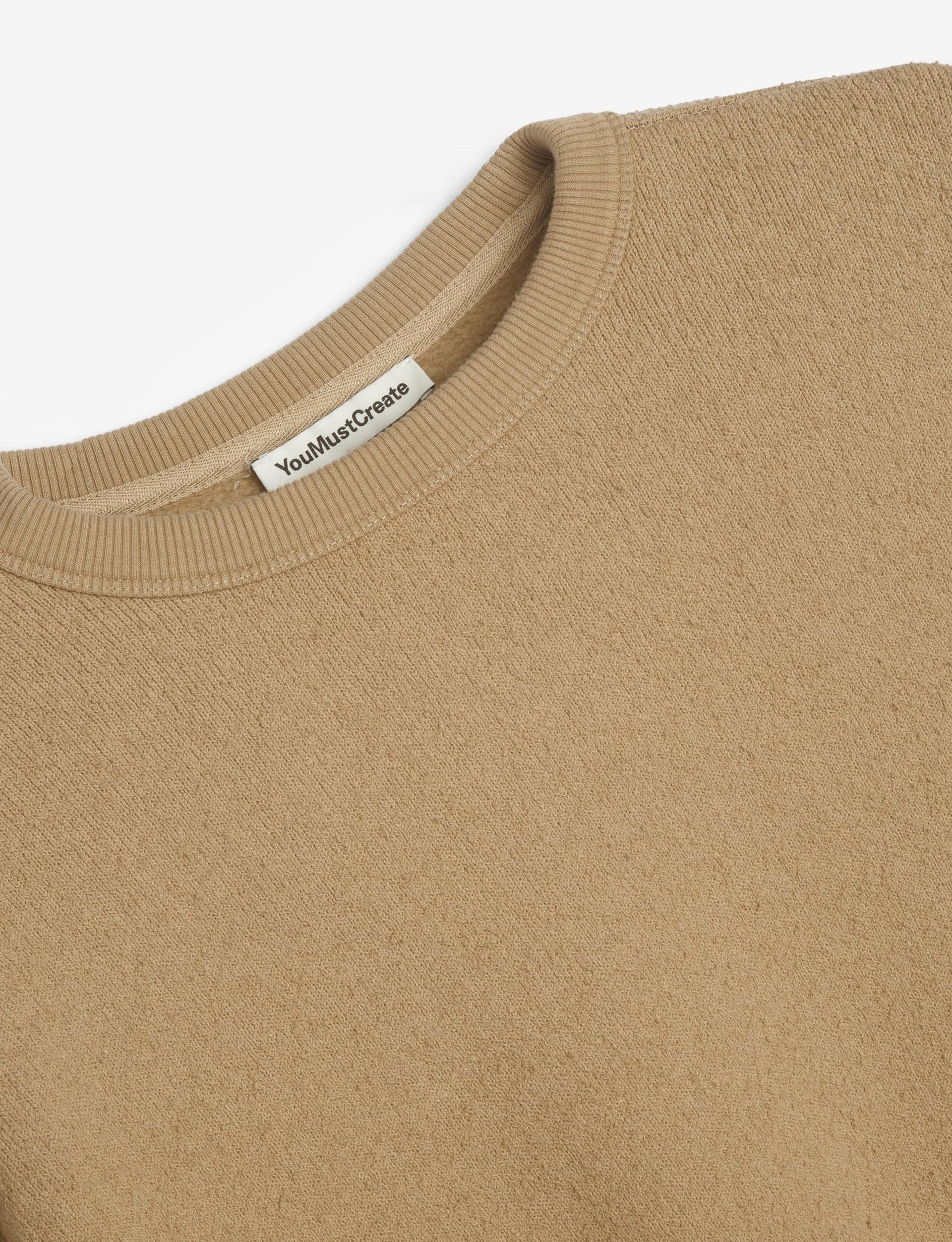 YOUMUSTCREATE STUDIO SWEATSHIRT TAUPE