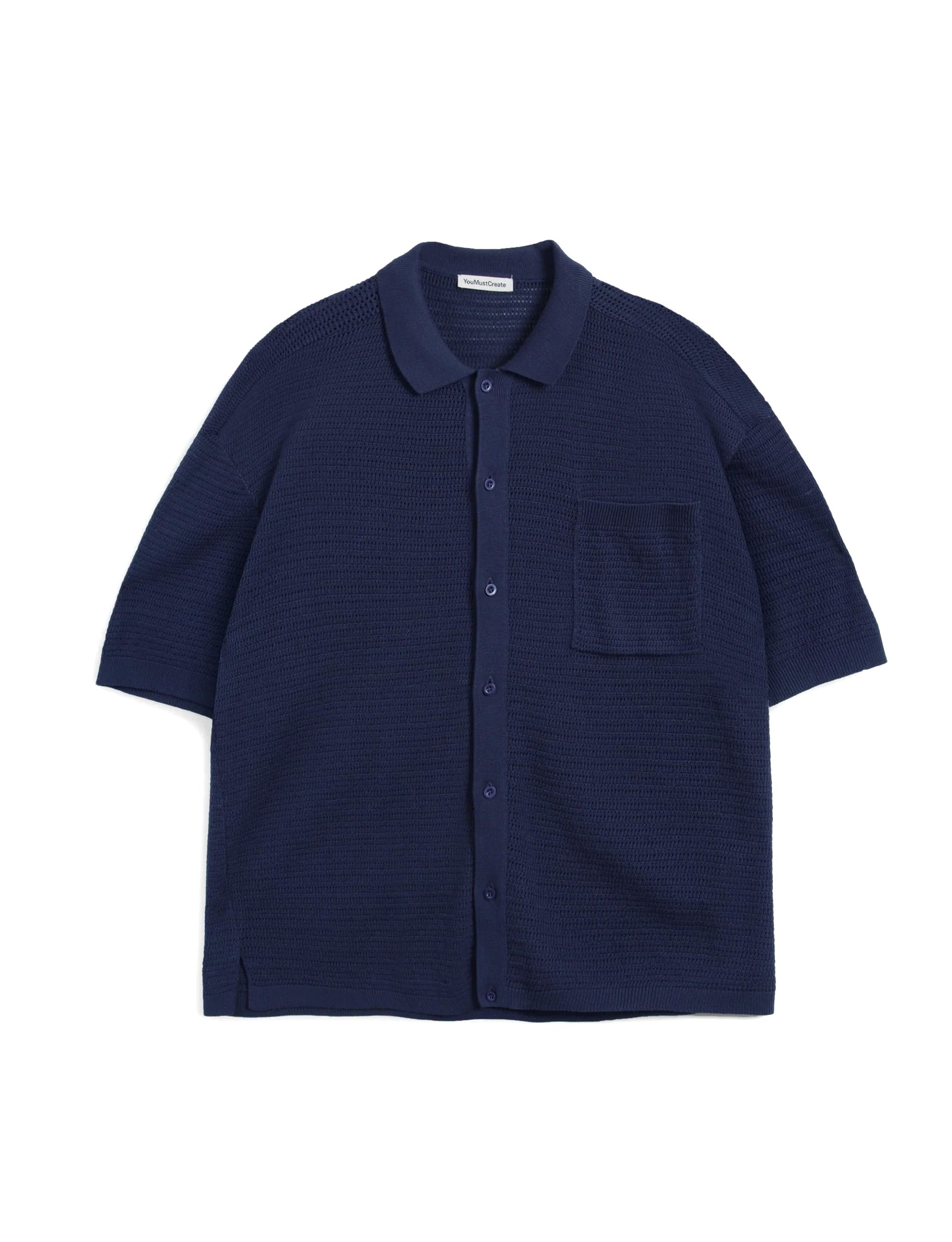 YouMustCreate Mitchum Shirt Navy