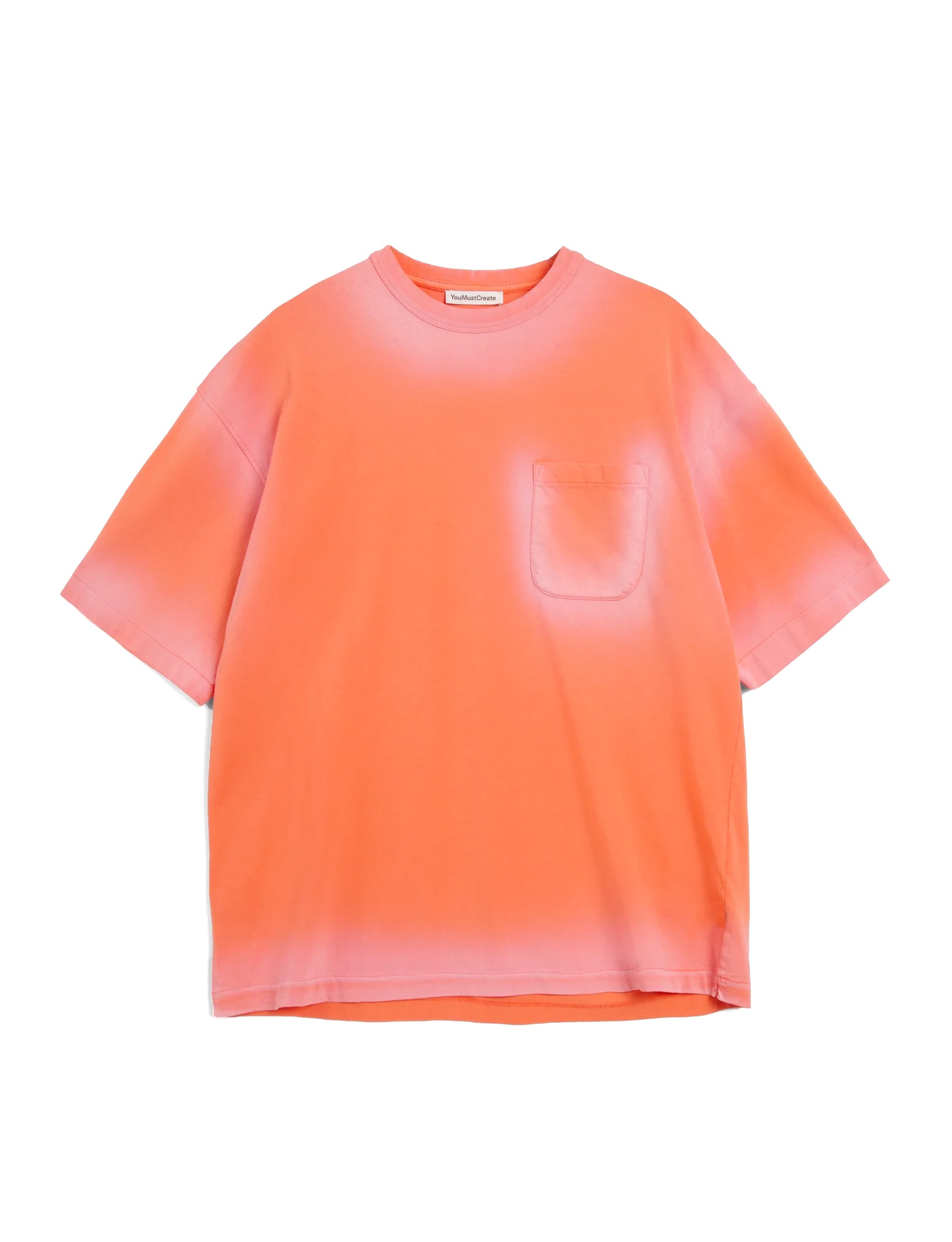 YouMustCreate TRIPLE POCKET T SHIRT Red