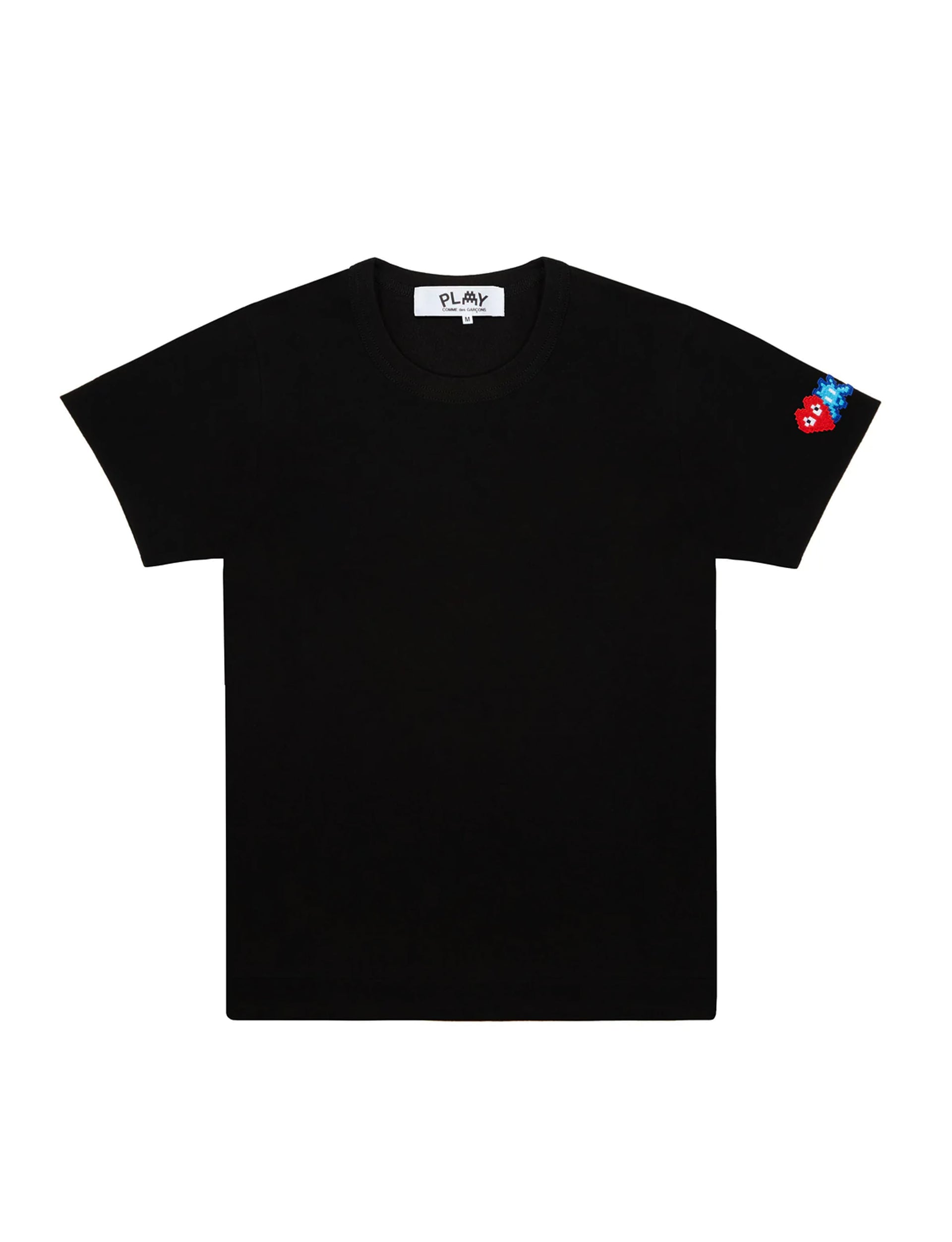 COMME DES GARCONS PLAY X THE ARTIST INVADER BLACK