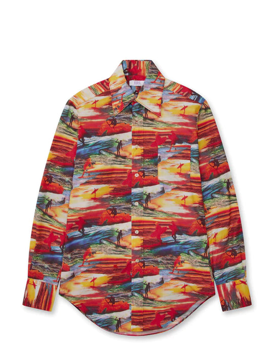 ERL UNISEX PRINTED SHIRT WOVEN
