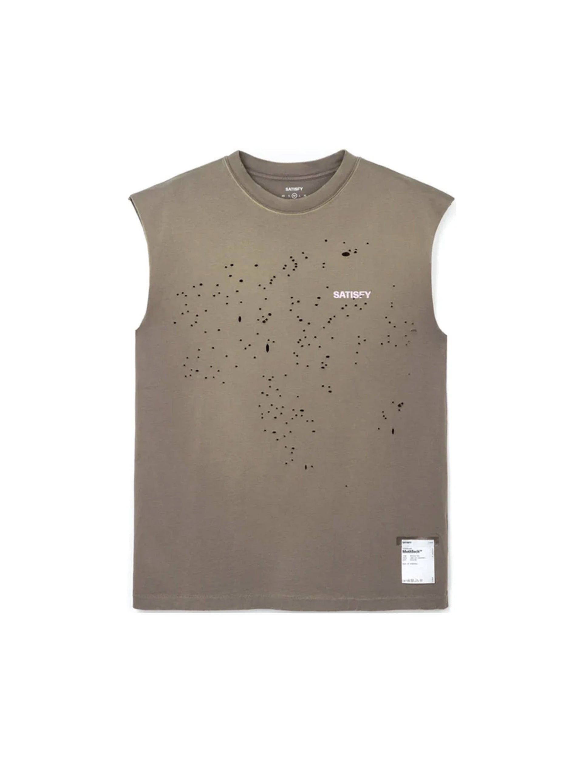 SATISFY MothTech T-Shirt MothTech Muscle Tee 11005-91E02 GREEN