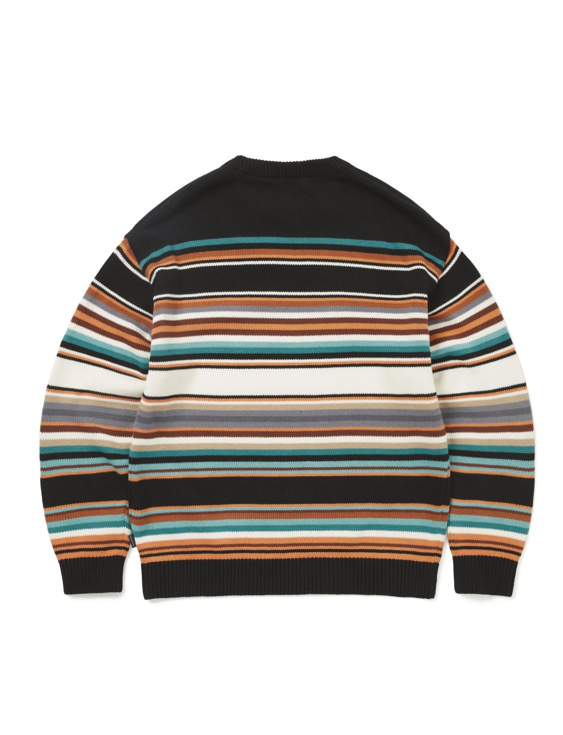 thisisneverthat Multi Striped Sweater Black White