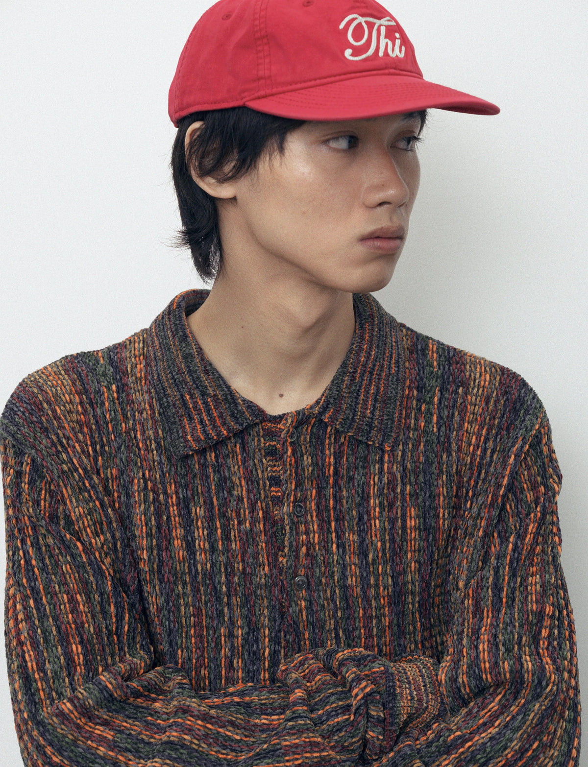 thisisneverthat Velvet Knit Polo MULTI