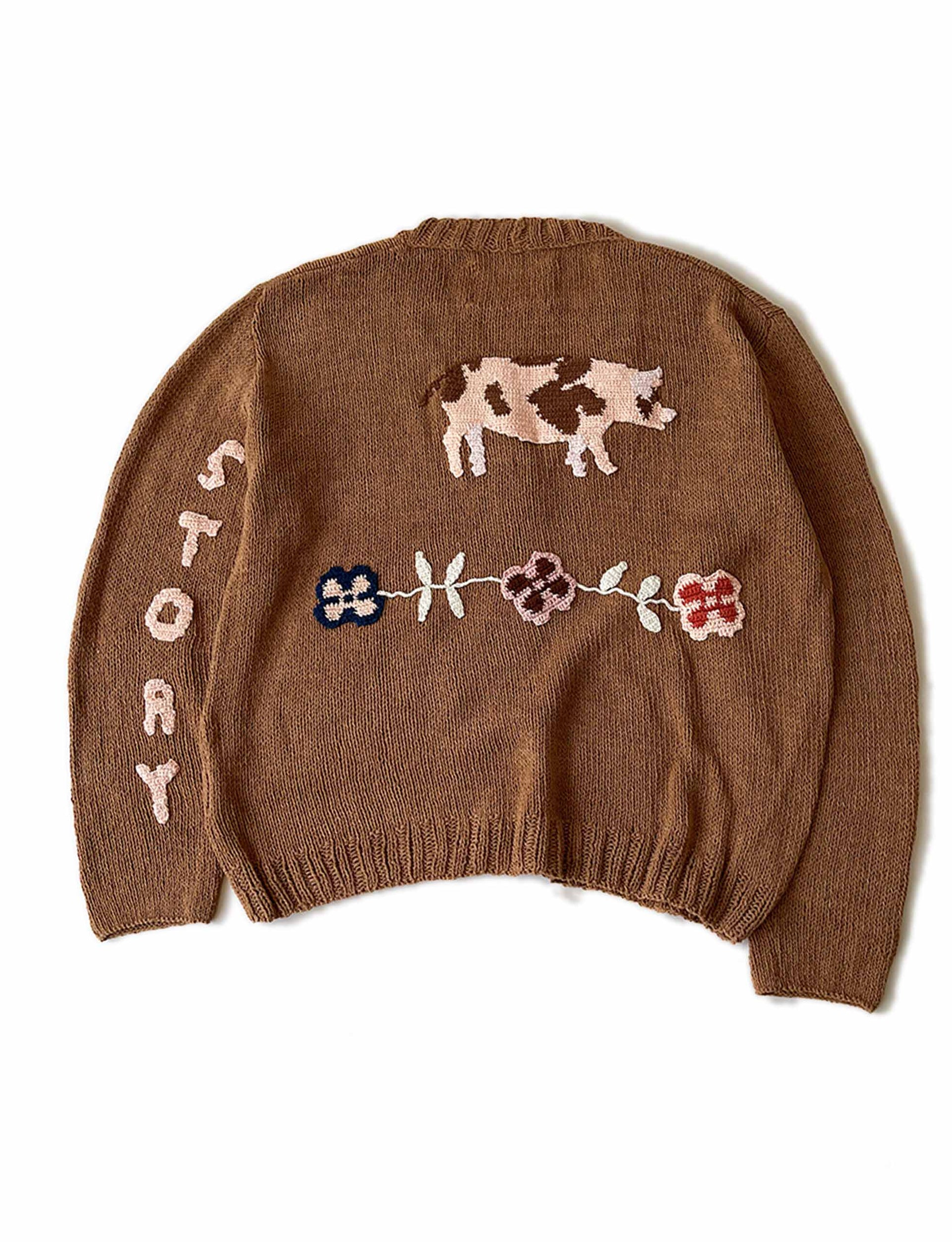 STORY MFG Twinsun Cardigan Pig