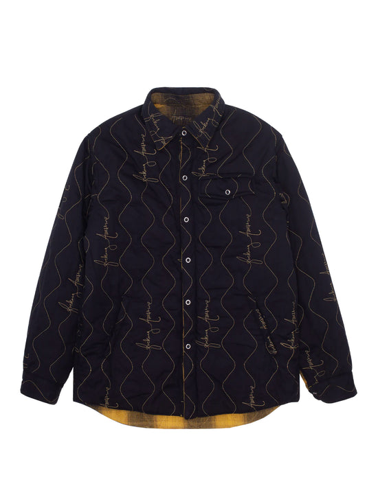 Vintage Stussy Louis Vuitton Rip Monogram Reversible Jacket Size M