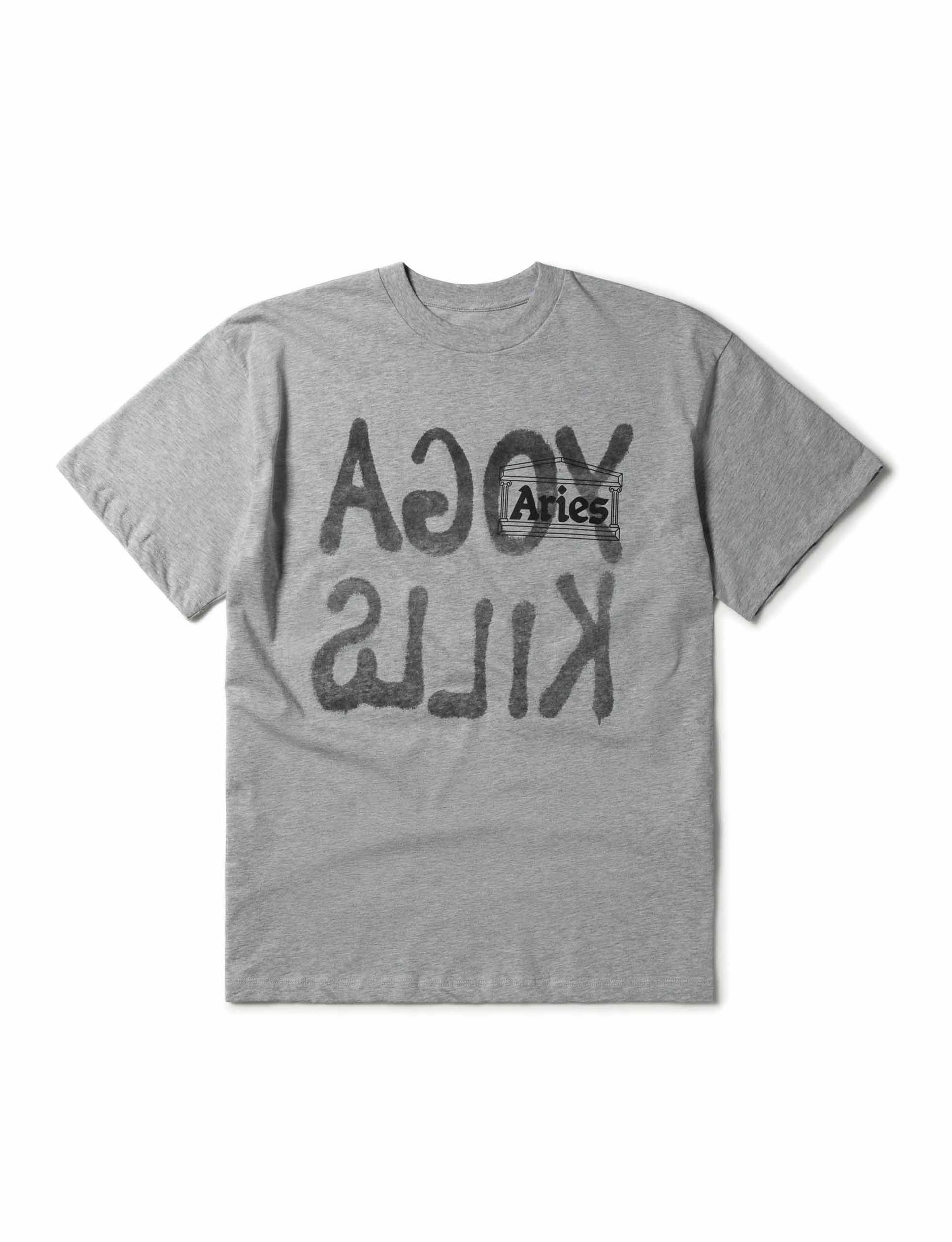 ARIES ARISE Yoga Kills SS Tee GREY