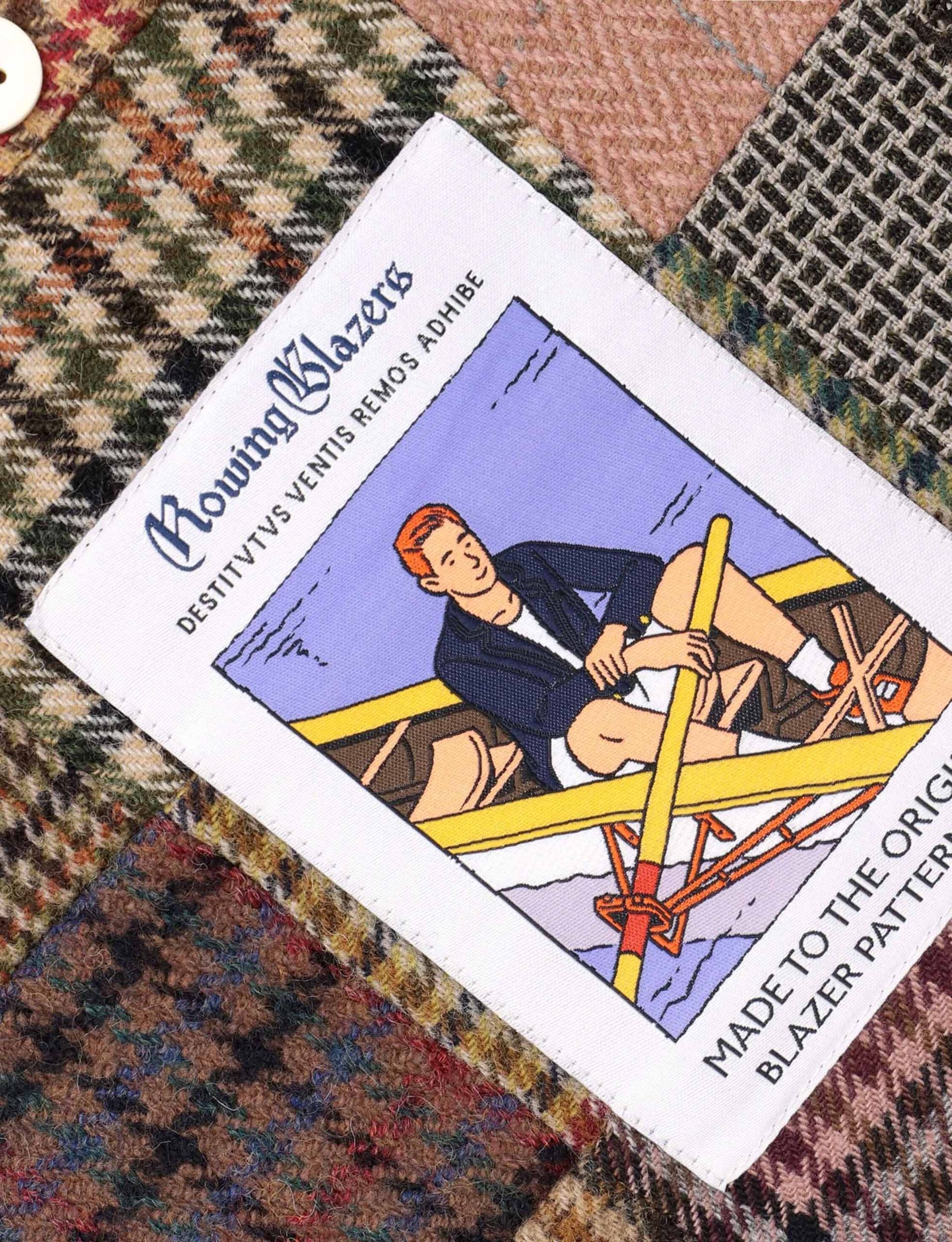 ROWING BLAZERS PATCHWORK BLAZER - minishopmadrid